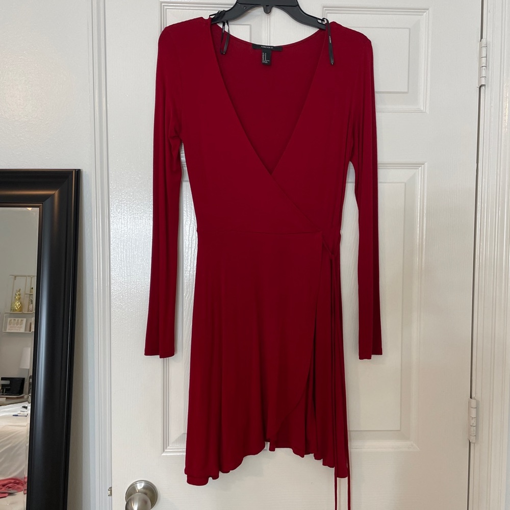 Red dress